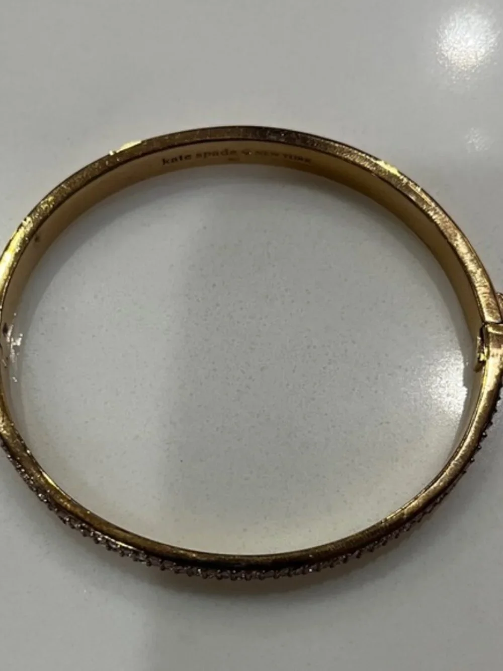 Kate Spade Rose Gold Bracelet with Silver Highlights - Picture 4 of 4